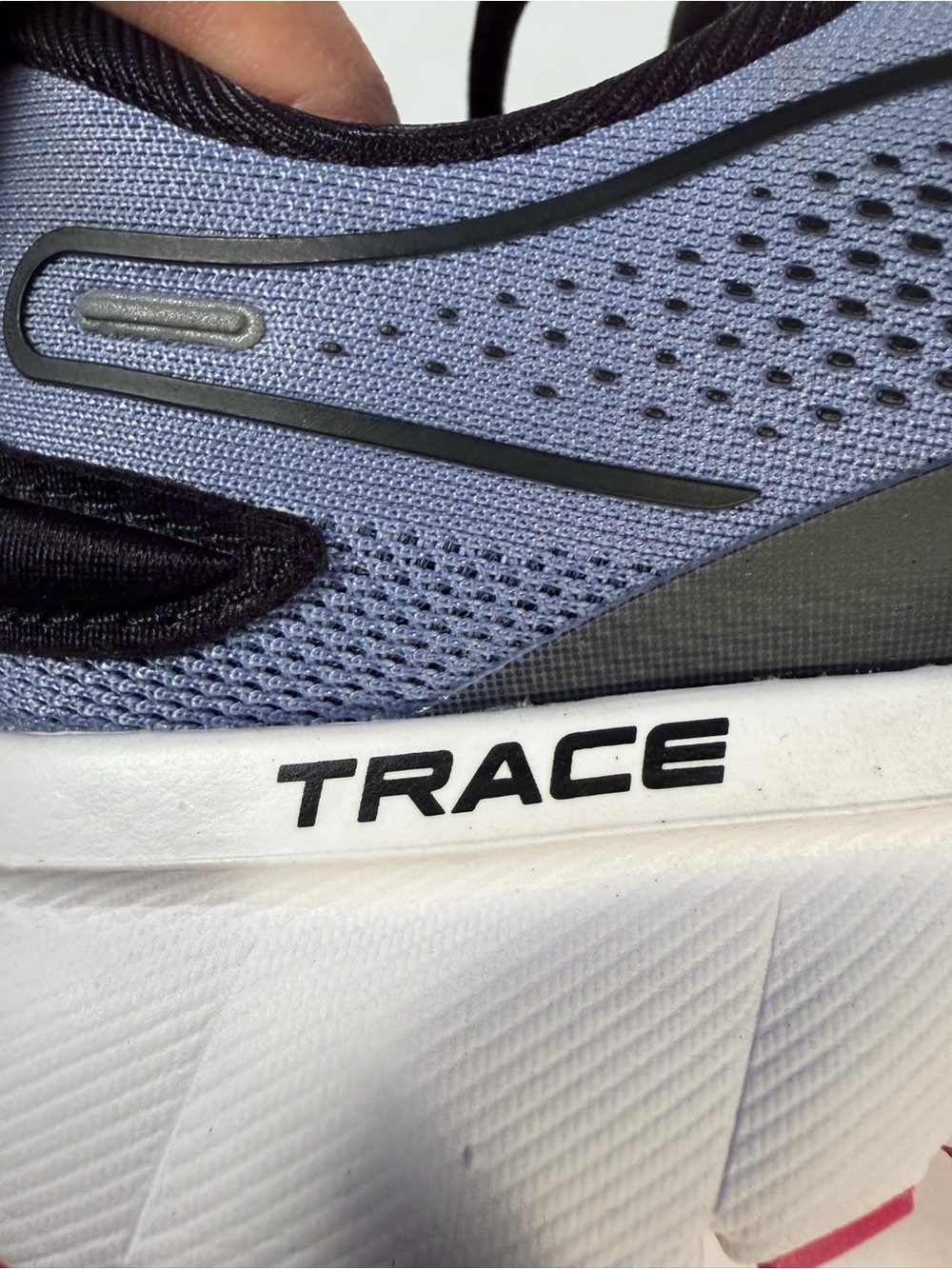 Brooks Trace 2 Cushioned Neutral Running Walking Shoes Gray Pink Women’s Sz 6 - Picture 8 of 10